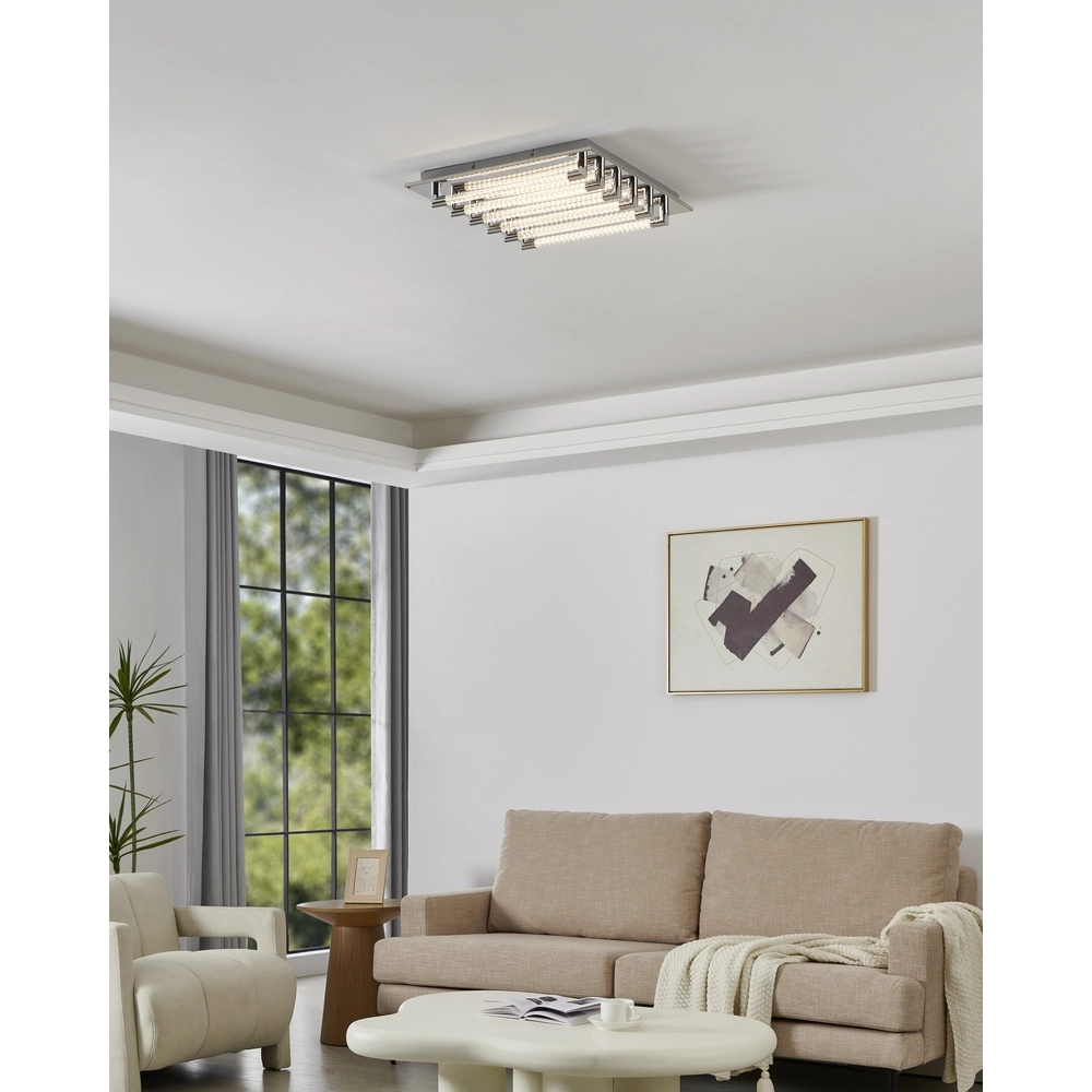 Deckenlampe Velarde 6-Licht Chrom Eglo 9002759953997