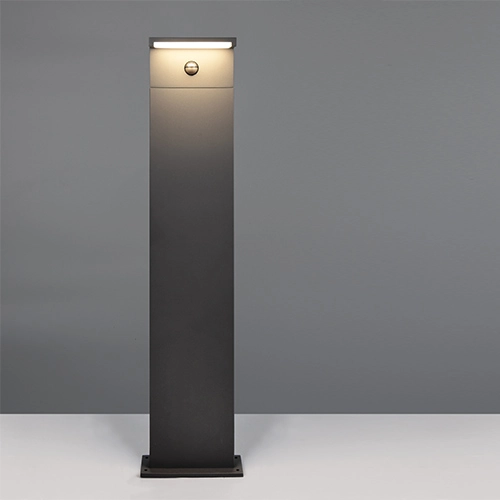 Moderne Gartenlampe Ravi Anthrazit mit Sensor 100 cm Trio 4017807686937