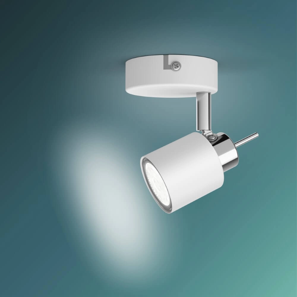 Weiße Wandspot Meranti Philips 8719514465299