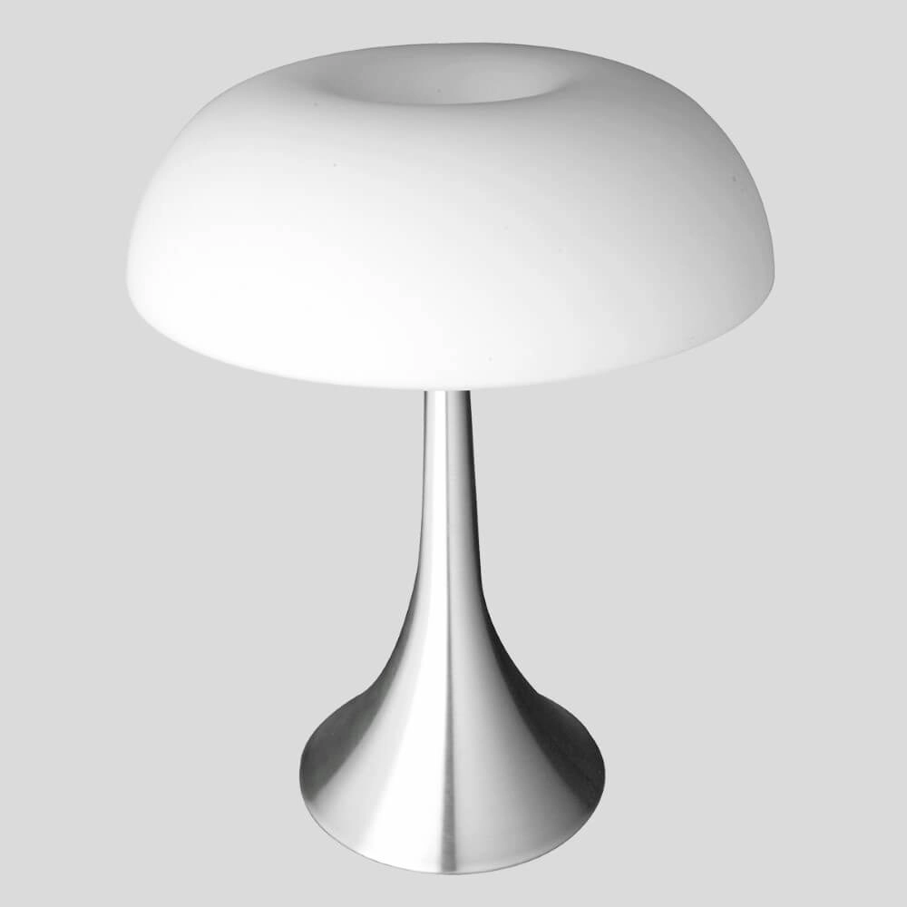 Tischlampe Ancilla 30 cm metallic-grau Steinhauer 8712746043716