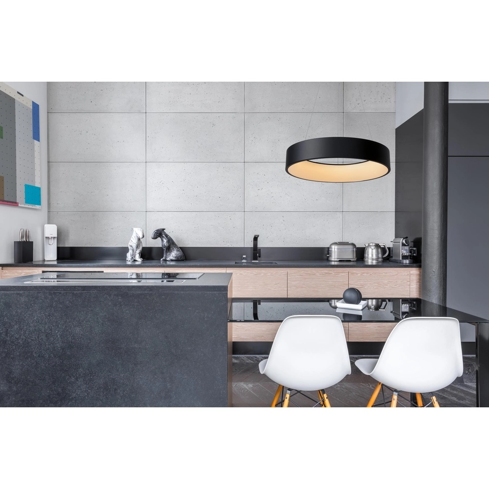 Pendellampe Talowe Led Ø 60 cm schwarz Lucide 5411212460707