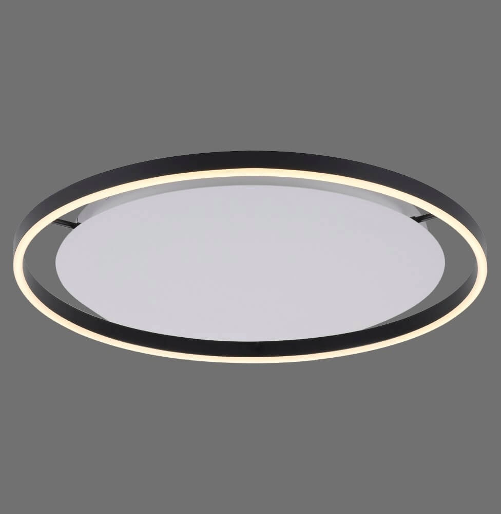 Deckenleuchte Ritus schwarz Ø 58,5cm Just Light 4043689983932