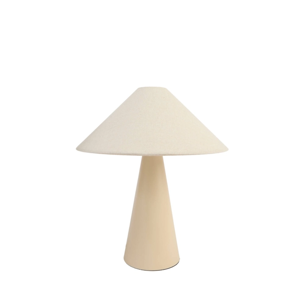 Design-Tischlampe Dolore Sandbraun