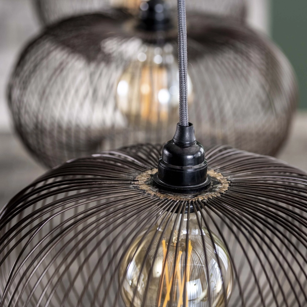 4-Licht Pendellampe Copper Ø 35cm Lyora 8716803513266