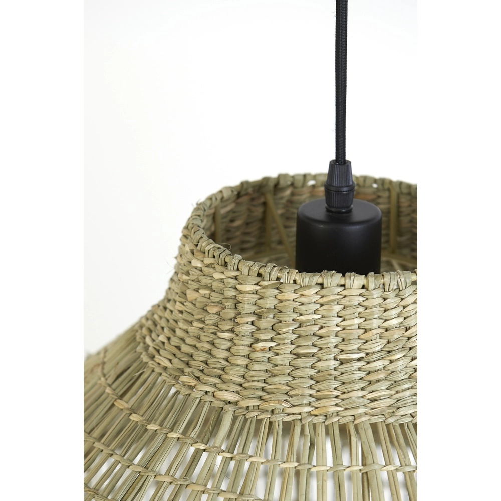 Seegras-Pendellampe Latika Ø 55cm - 1x E27 Light & Living 8717807644062