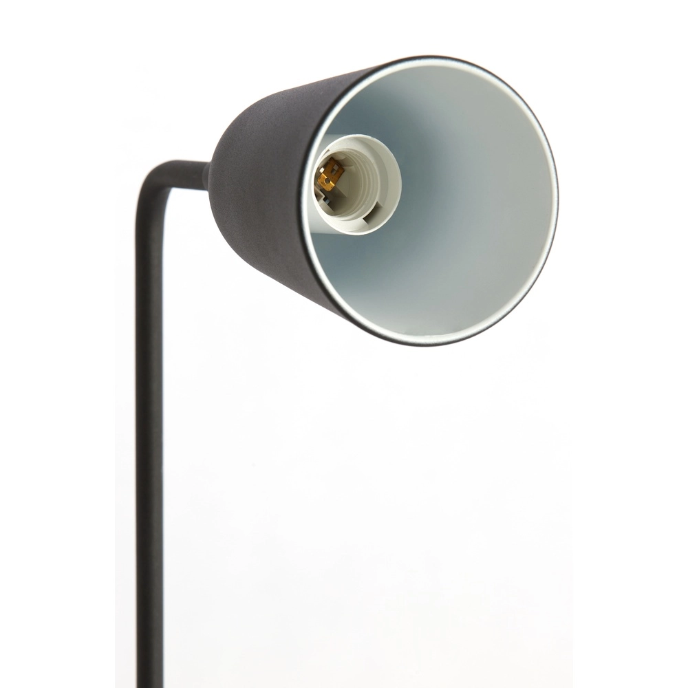 Schwarze Schreibtischlampe Salomo Light & Living 8717807190491