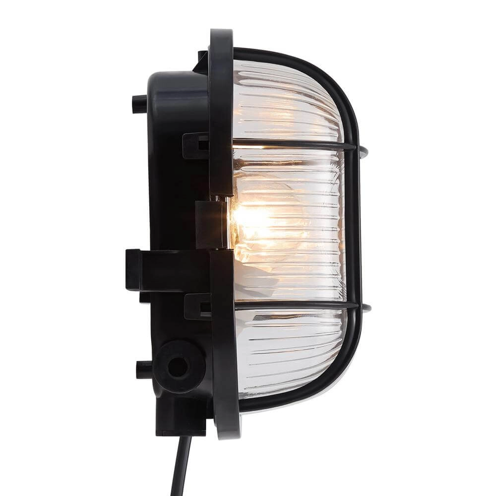 Klassische stabile Lampe Skotlampe schwarz Nordlux 4017506013331