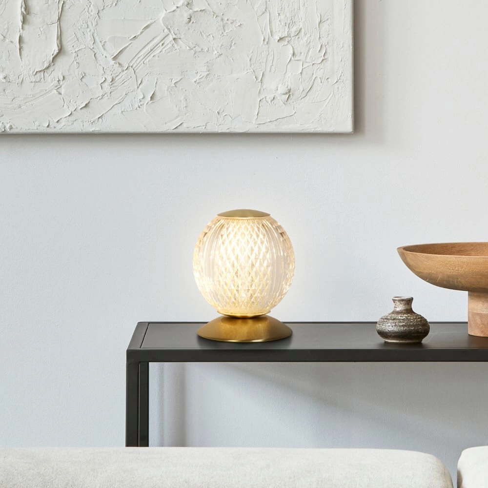 Orientalische Tischleuchte Allure Ø 11cm Searchlight 5053423274003