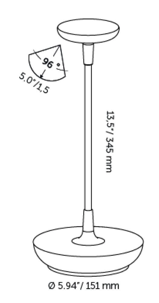 Braune Hängelampe Sway Table Grünes Ei Edition In-lite 8717051006494