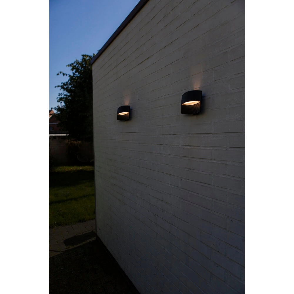 LED-Außenleuchte Lotus schwarz Lutec 6939412016733