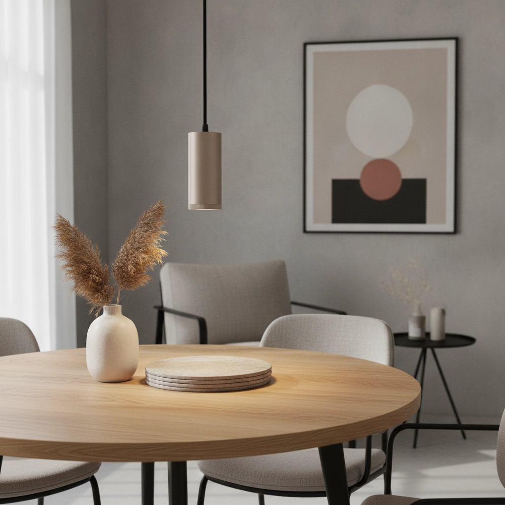 Design-Pendelleuchte Milano Champagner 15cm