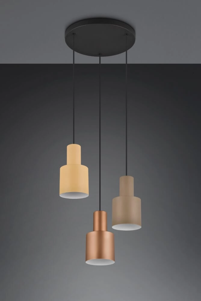 Design-Hängelampe Agudo 3-flammig Trio 4017807574609