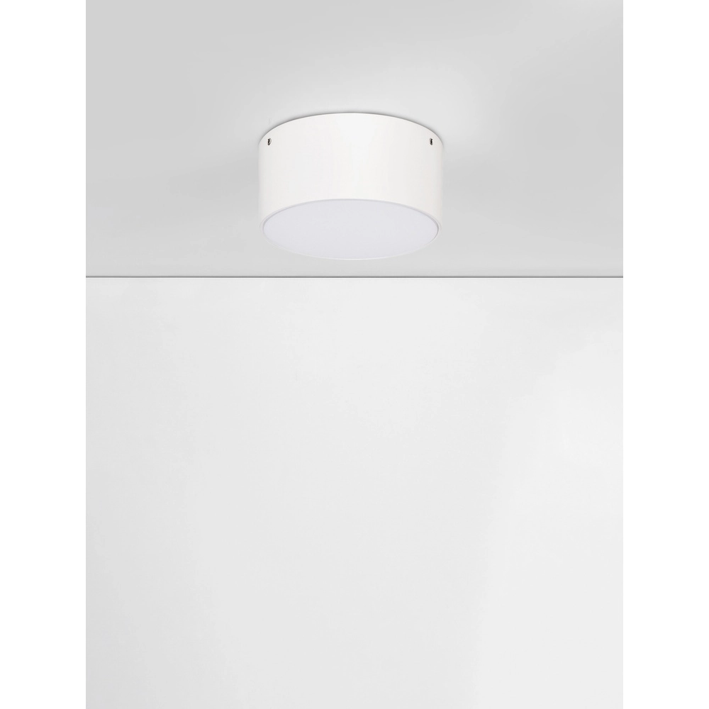 Runde Deckenleuchte Judi Ø 12cm weiß Lyora 5212017453808
