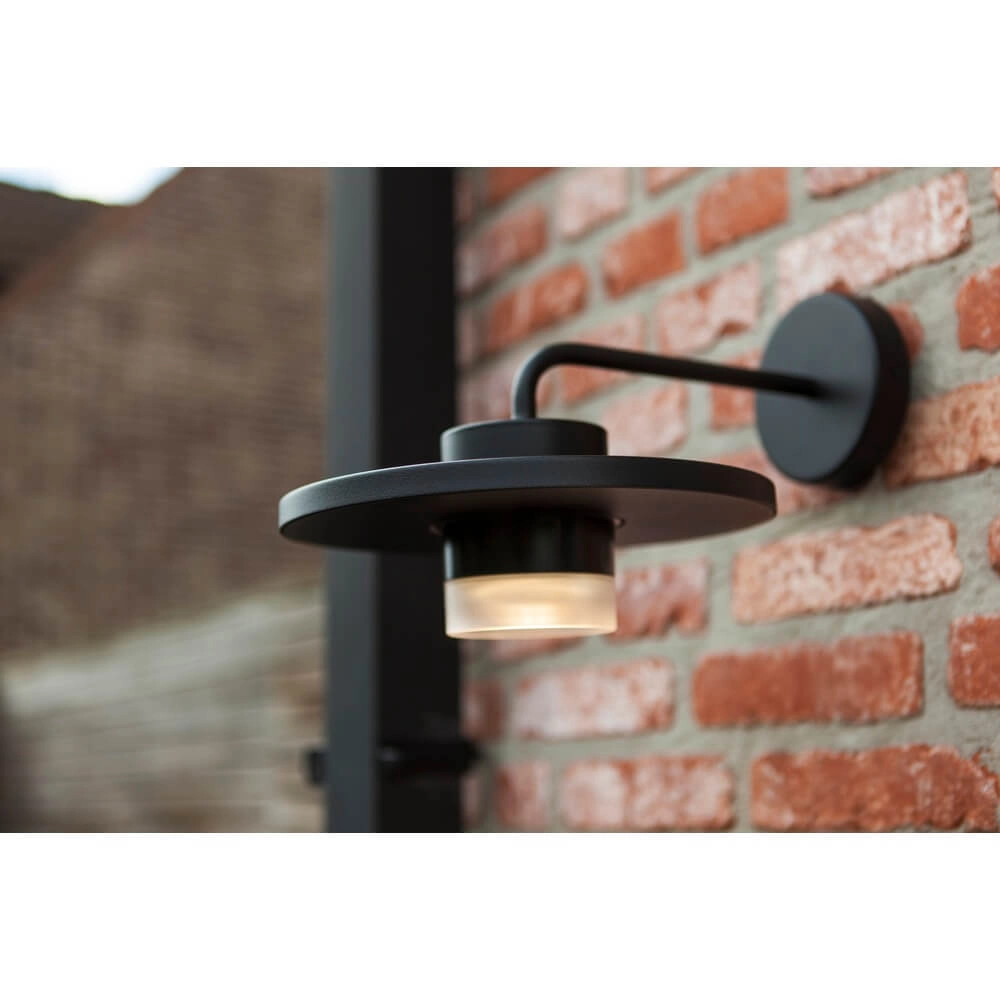 Stabile LED-Lampe Plato schwarz Lutec 6939412016344