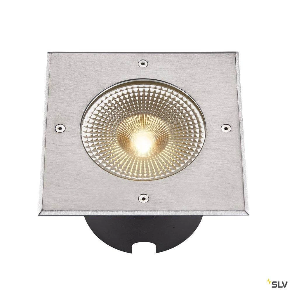 Heller LED-Bodenstrahler Rocci Quadrat SLV 4024163262088