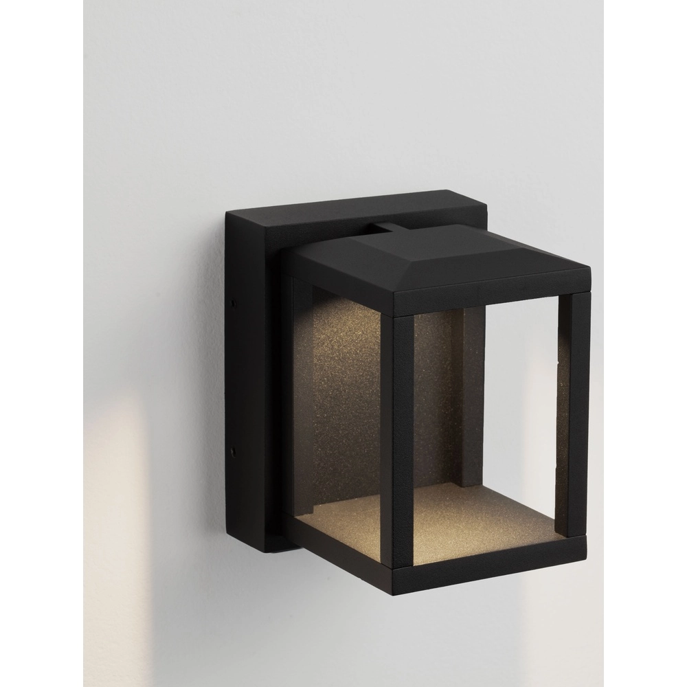 Schwarze Wandleuchte Prive ca. 13cm
