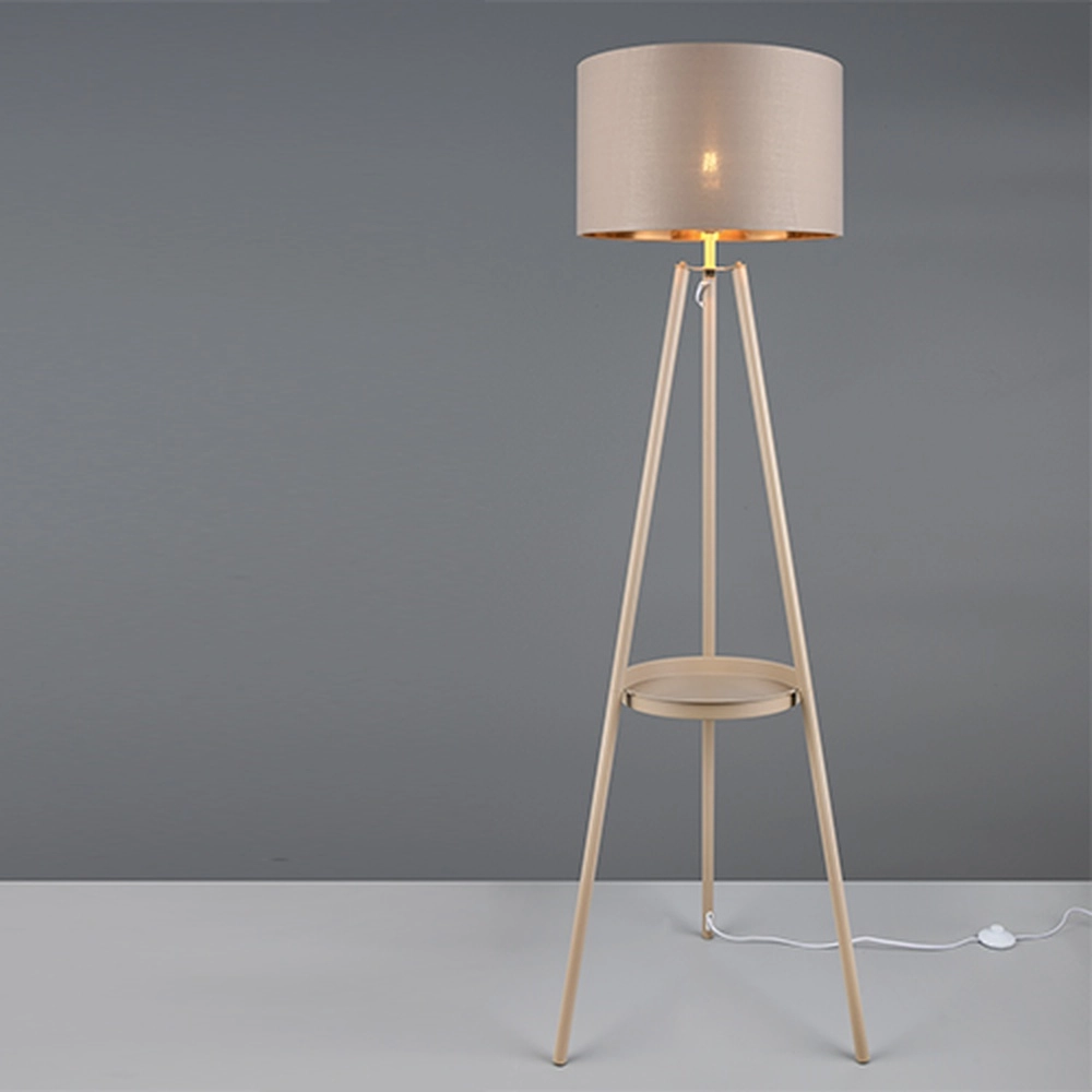 Stehlampe Colette Sandbraun Trio 4017807715422