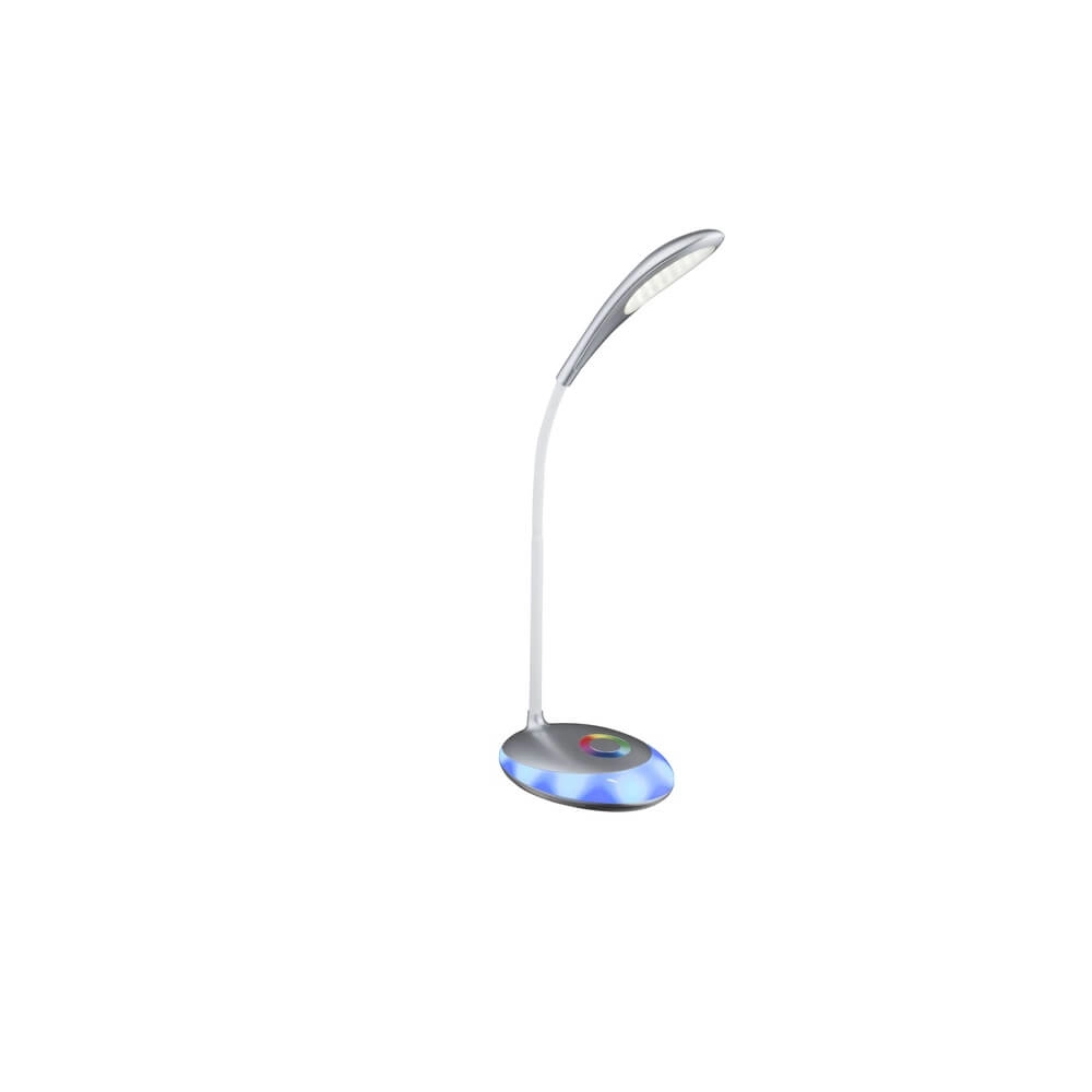 Schreibtischlampe Minea Silber Globo 9007371337361
