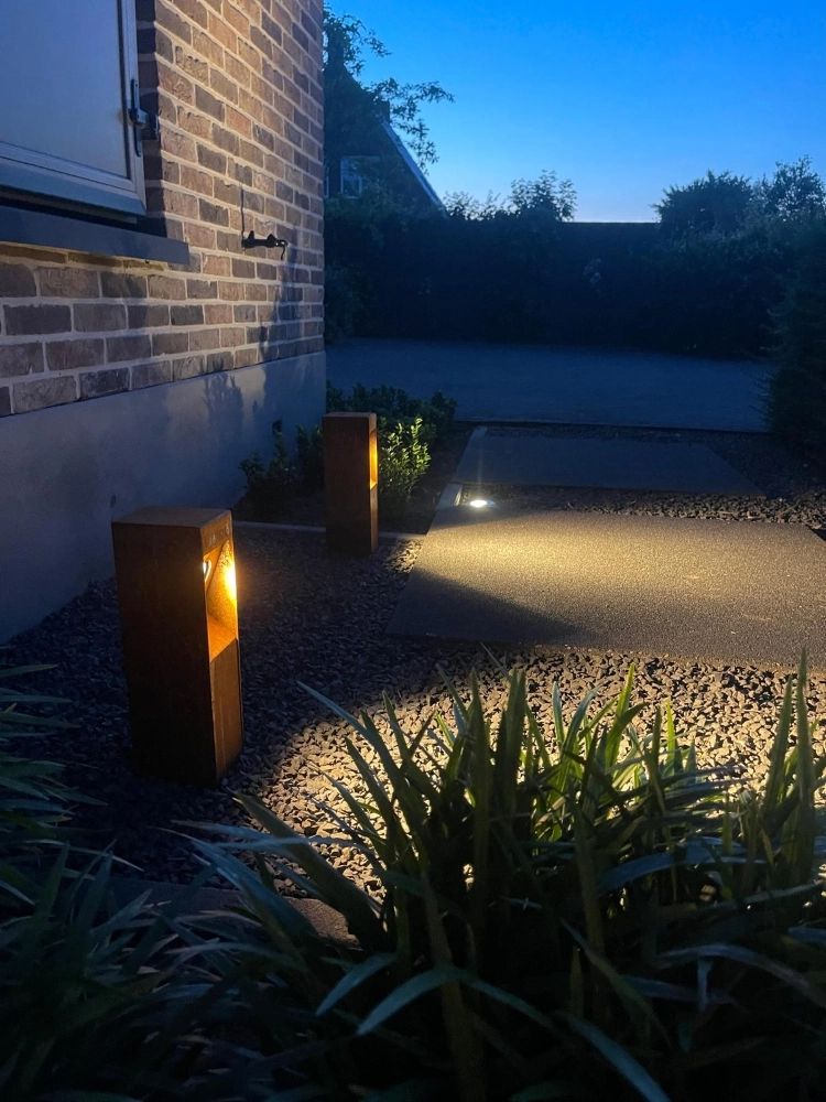 Wegbeleuchtung Gis 35 cm Corten LightLux 6150817716770