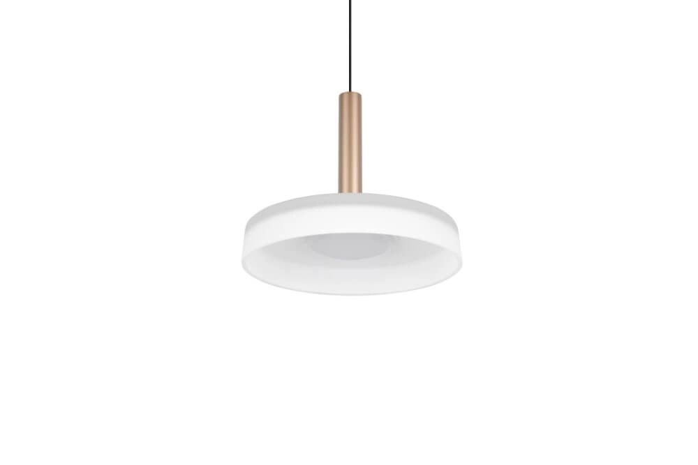 LED-Hängelampe Celeste Ø 22cm - weißes Glas Trio 4017807627381