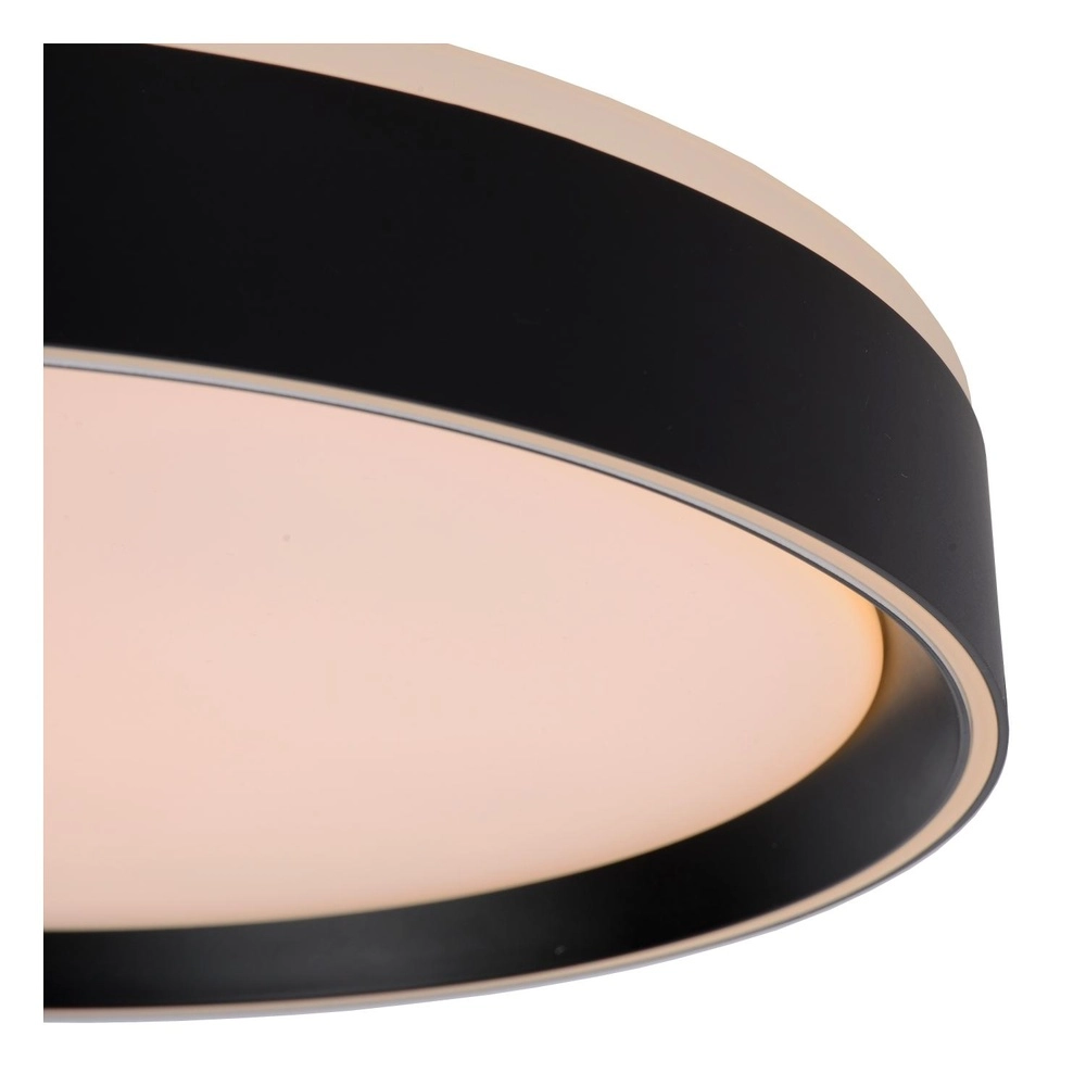 Deckenlicht Nuria Ø 40cm schwarz Lucide 5411212791771