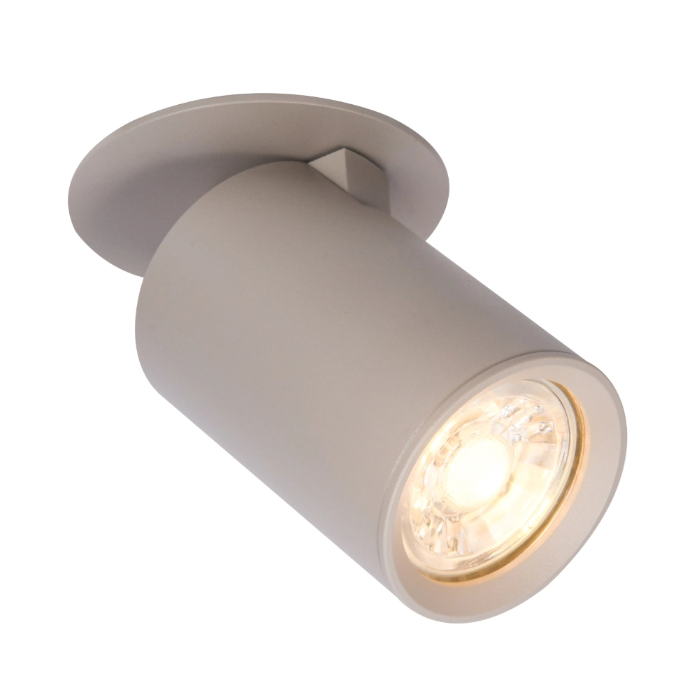 Sandbrauner Spot Parma richtbares Aluminium Ø 5,4cm