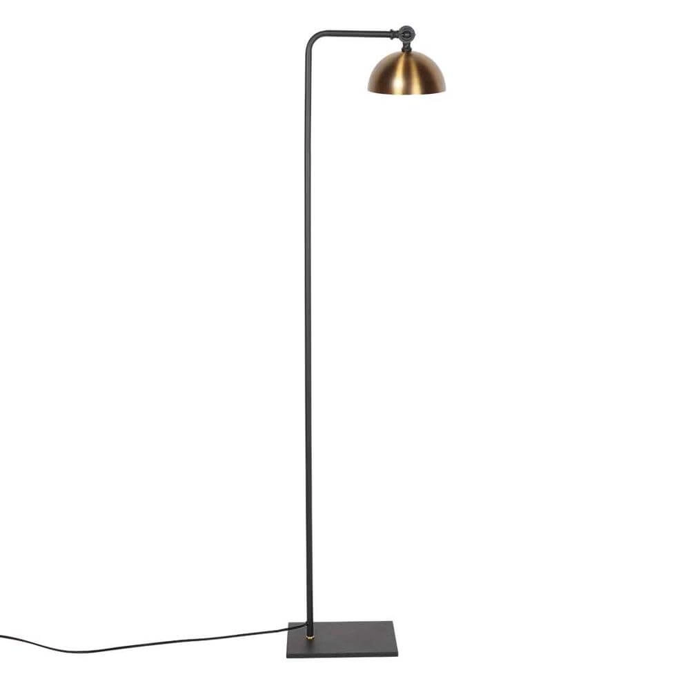 Stehlampe Pintino schwarz mit bronze Steinhauer 8712746176490