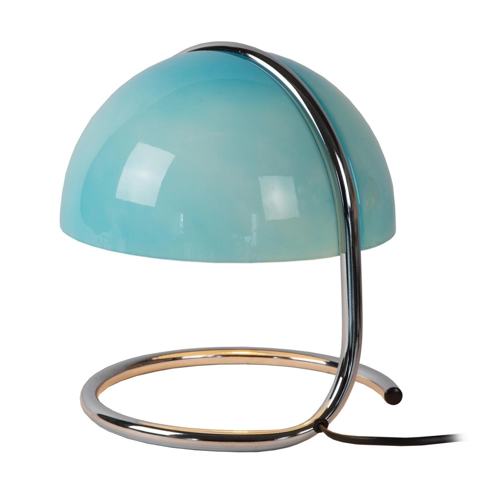 Klassische Tischlampe Cato Blau Lucide 5411212460868