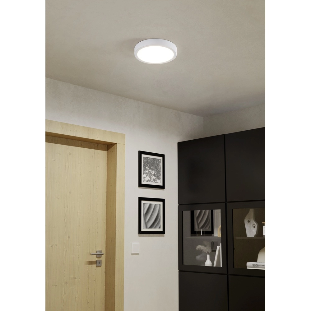 LED-Deckenlicht Fueva 6 rund – weiß – Ø 21,1 cm Eglo 9008606330157