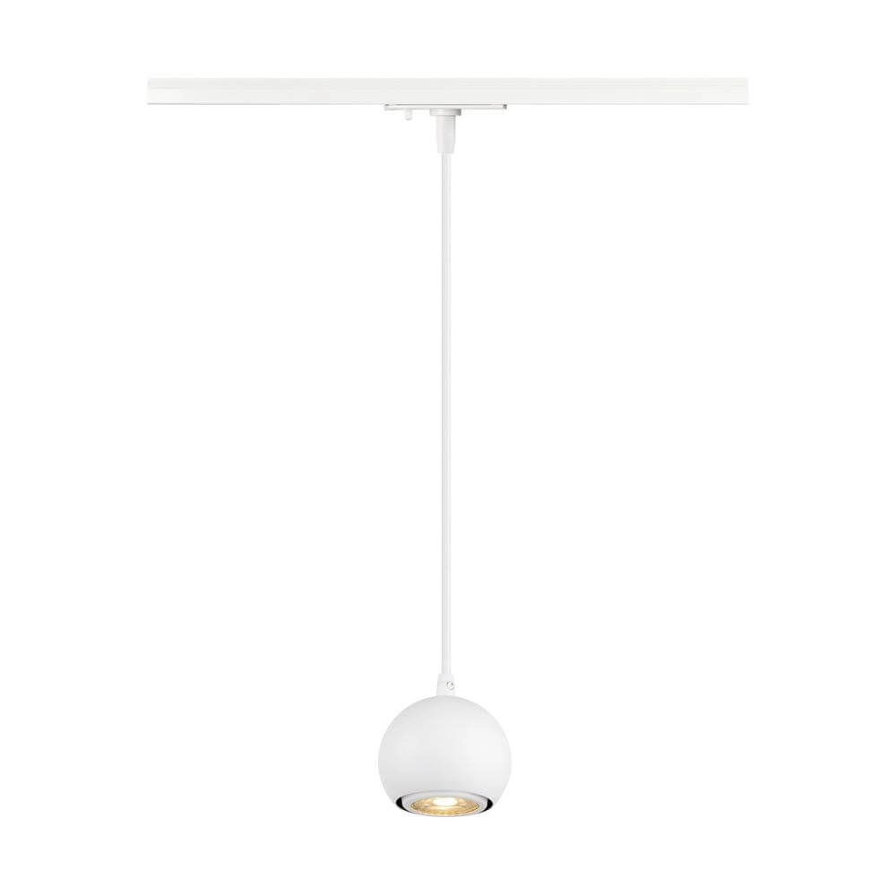Pendelleuchte für Schiene Light Eye 90 weiß 1-phasig Ø 9cm