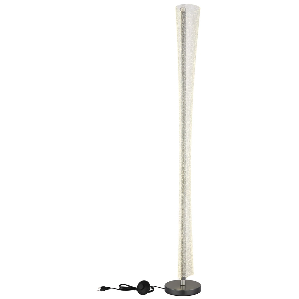 Design-Stehlampe Malinda Anthrazit Globo 9007371578337