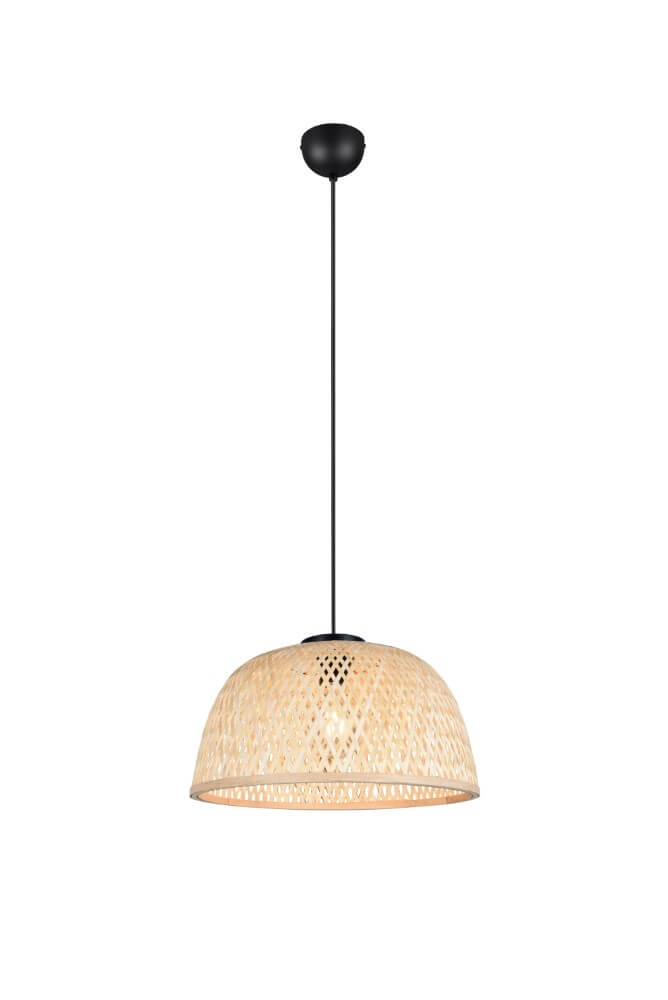 Cremefarbene Pendelleuchte Laurent Ø 40cm