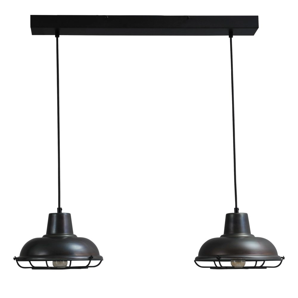 Esszimmerlampe Industria 2x26 2-Licht-Gitterpistole Metall Masterlight 8718121229713