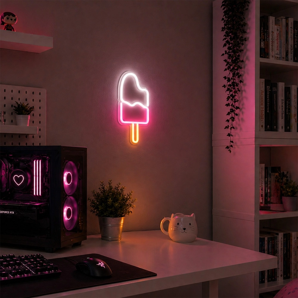 Neon-Wandlampe Neon-Tales Eiscreme Brilliant 4004353476952
