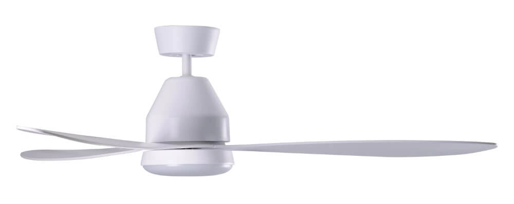 Deckenventilator aus Holz mit Lampe Whitehaven Ø 143cm IP55 Beacon 9333509136460