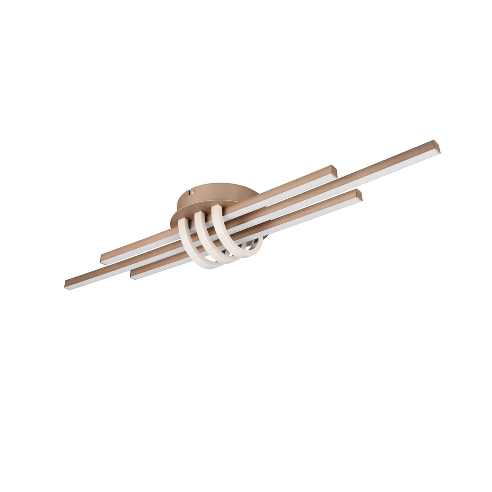 Deckenlampe Cinto Design mokka braun Trio 4017807612486