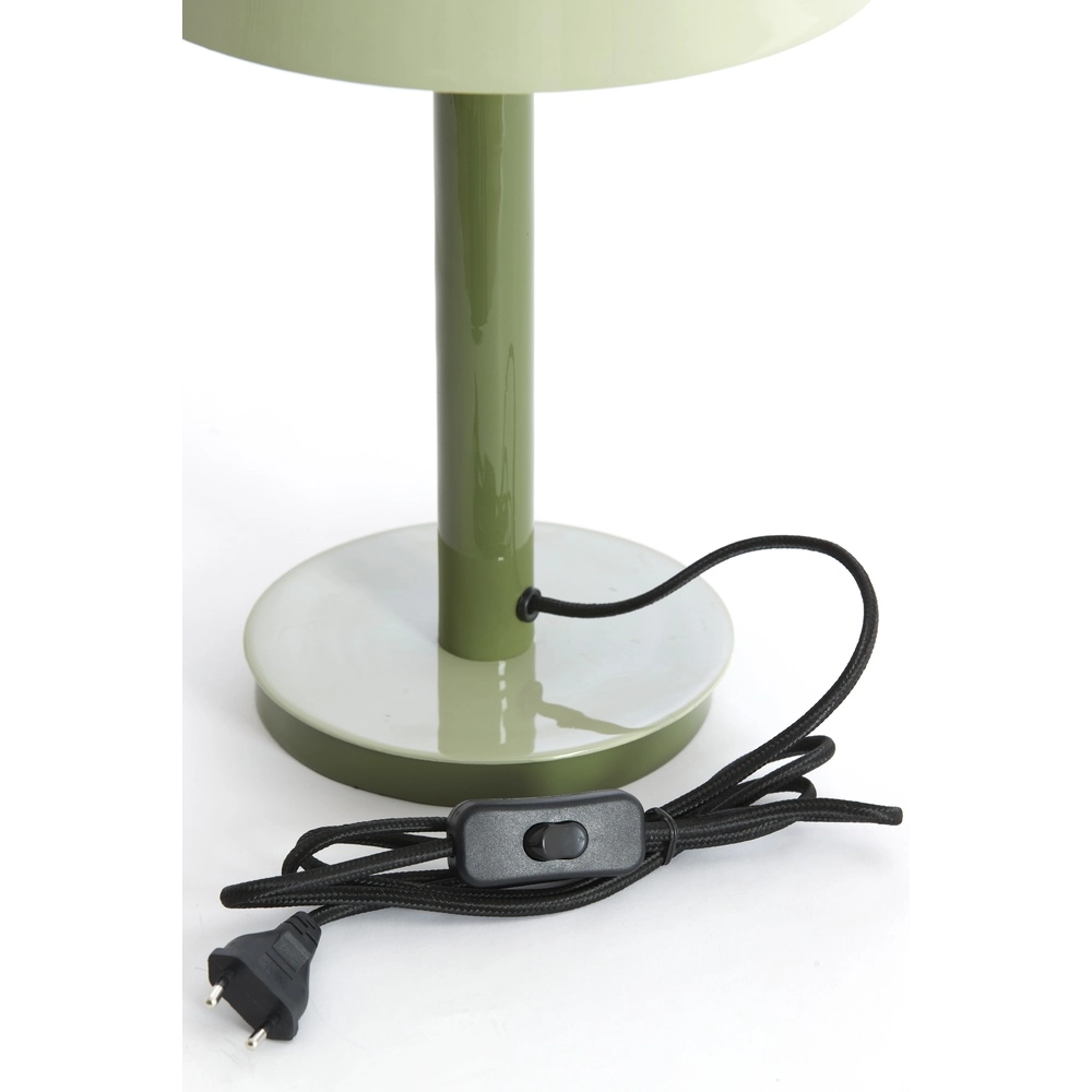 Schreibtischlampe Marivet Glanzgrün – Ø 25 cm Light & Living 8717807816216