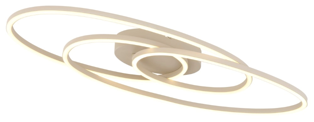 Design-Deckenlampe Spira Sandbraun