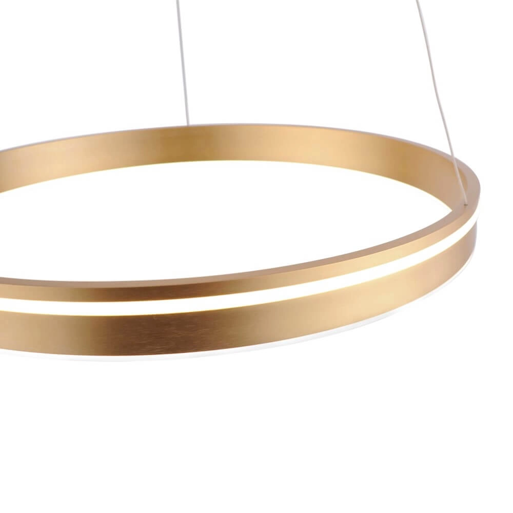 Design-Hängelampe Q-Vito Ø 59cm Messing Paul Neuhaus 4012248357767