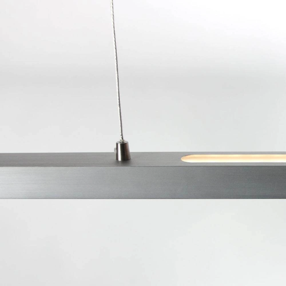 Design-Pendelleuchte Bande 150cm grau Steinhauer 8712746175820