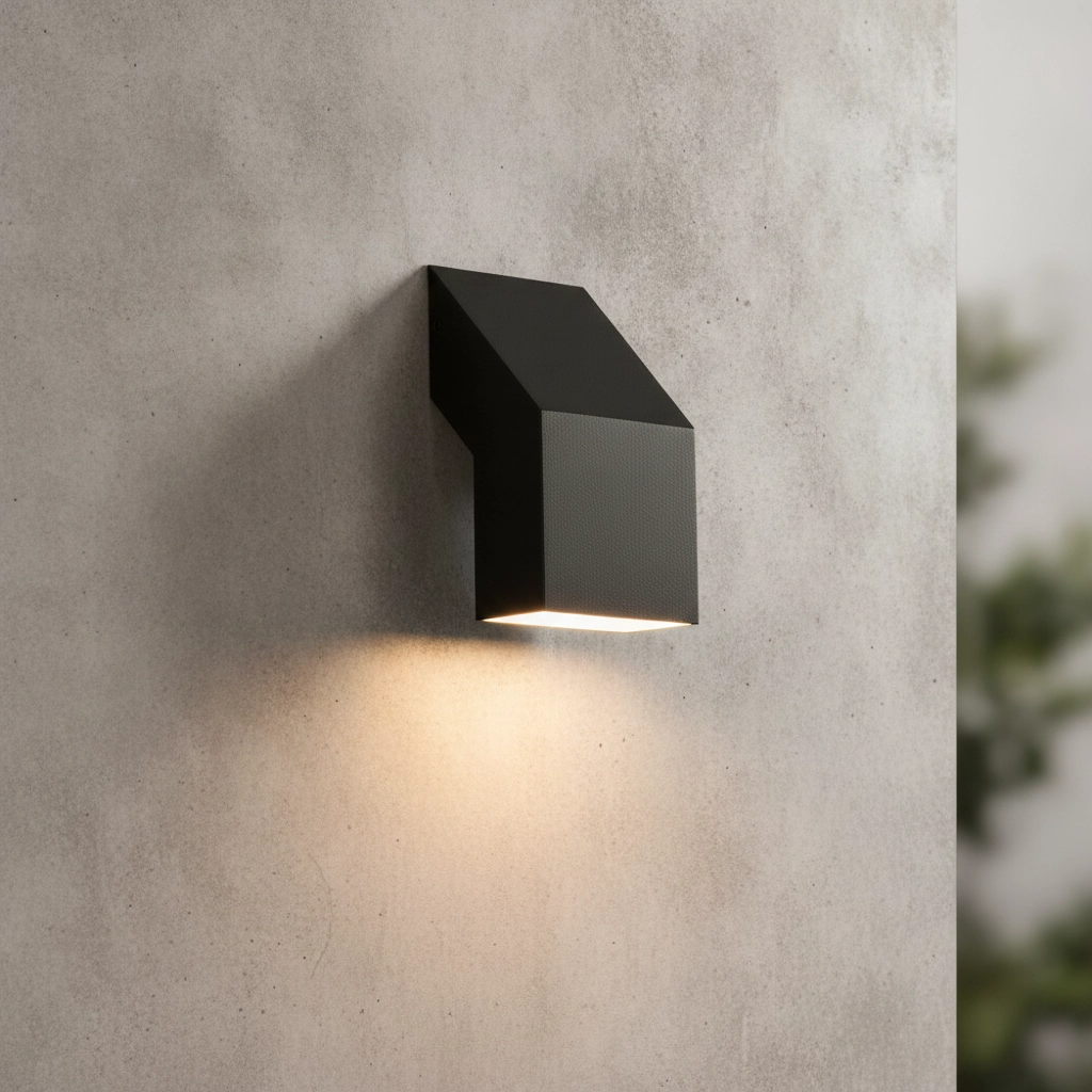 Design-Wandleuchte Brigitta schwarz