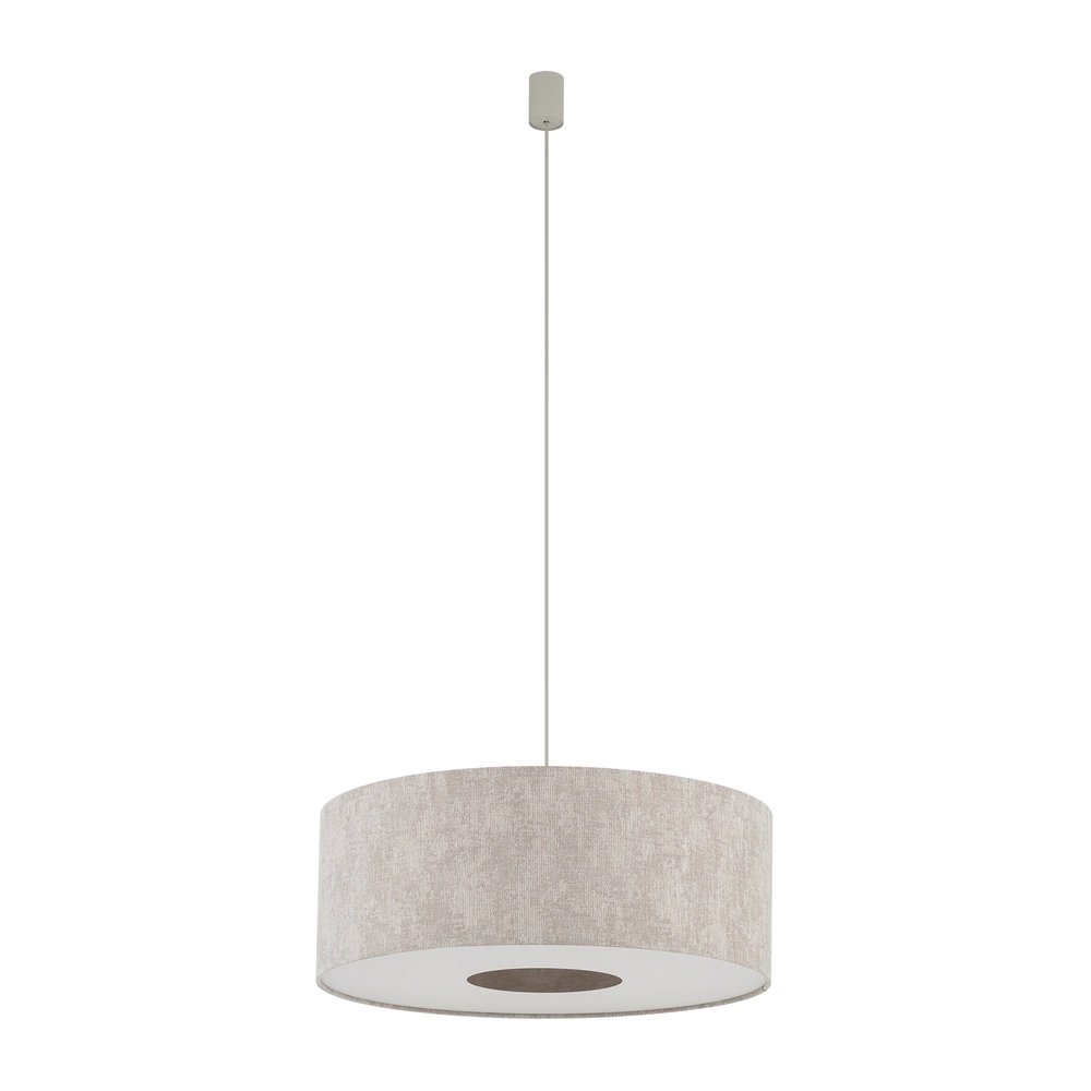 Pendellampe Cedro sandbraun Ø 50 cm