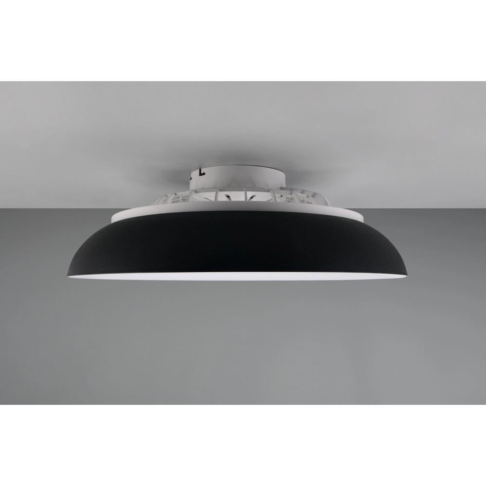 Designventilator Svaerholt schwarze Ø 60cm mit RGB-Funktion Trio 4017807688795