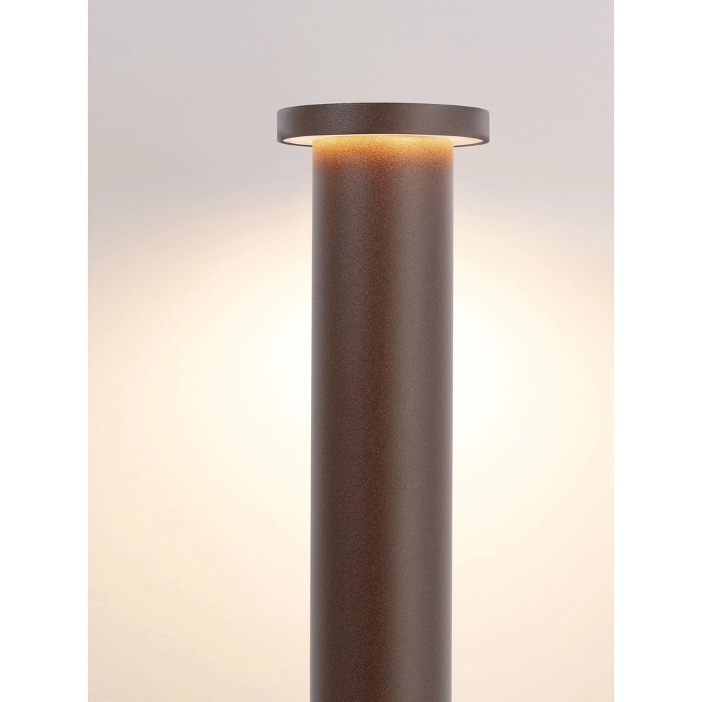 Moderne Wegbeleuchtung Bast Rostbraun 65 cm – 2700.000 km Lyora 5212017497673