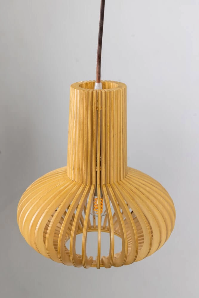 Hängelampe aus Holz Tess Ø 25cm ETH 8720195305347
