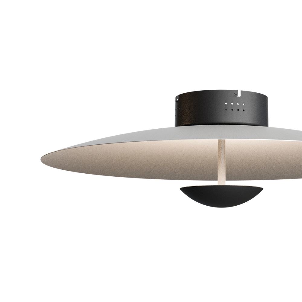 Deckenlampe Scala Ø 60 cm schwarz mit Nickel Masterlight 8718121397443