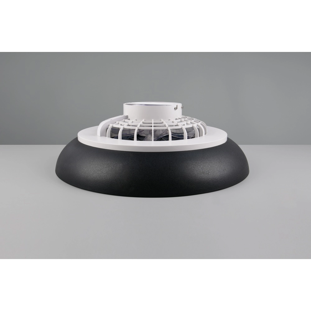 Designventilator Svaerholt schwarze Ø 60cm mit RGB-Funktion Trio 4017807688795