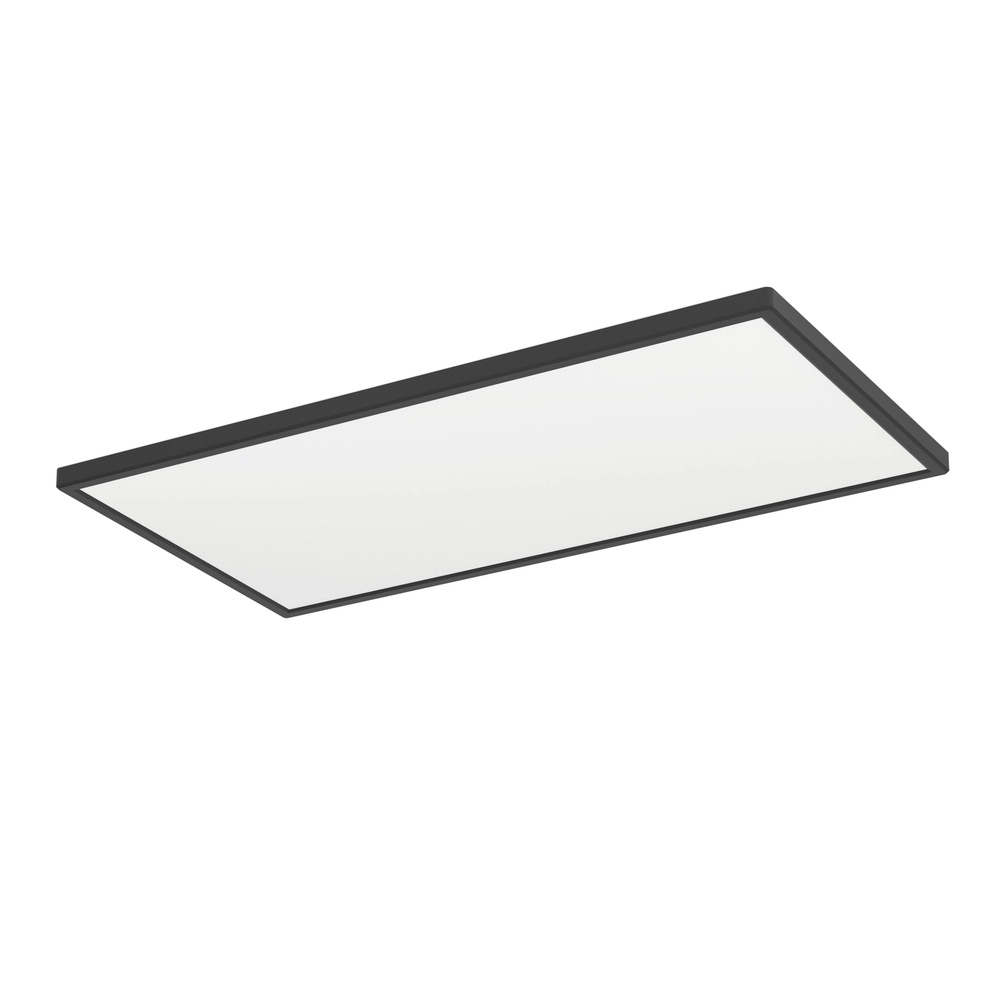 Intelligente Badezimmerlampe Rovito-Z Quadrat – Schwarz – 57x30 cm