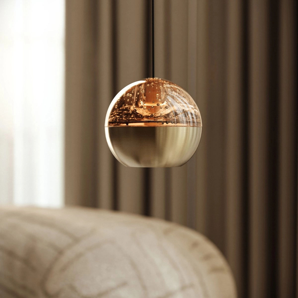 Blei-Anhänger Belluno Messing mit Glas Steinhauer 8712746183917