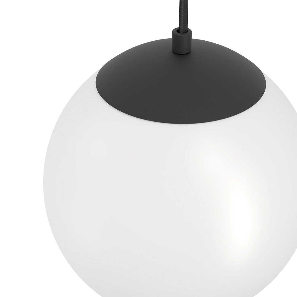 Flexibles Pendel Rondo 3 Weißer Globus mit Steckverbinder Eglo 9008606282791